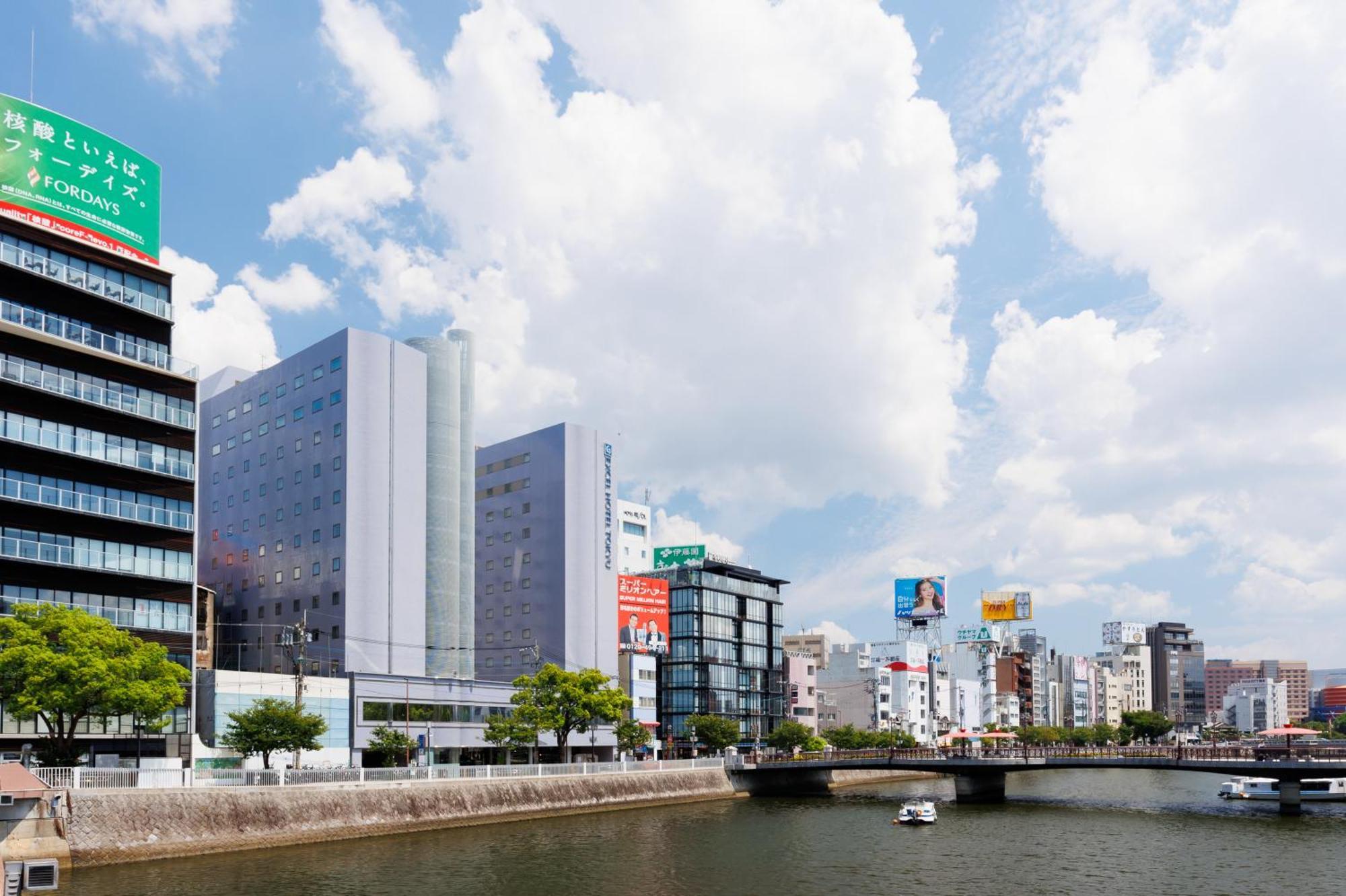 Hakata Excel Hotel Tokyu Фукуока Екстериор снимка
